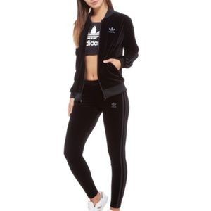 Adidas velvet suit